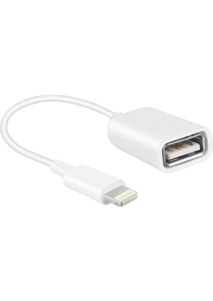 IPAD IPHONE LIGHTNING OTG ADAPTÖR (FLASH BELLEK MOUSE KLAVYE BAĞLAMAK İÇİN)