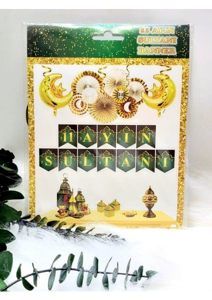 Ramazan Süsleri LED Işılı Perdeli Set 10 Lu 3D Sarkıtlı Ekonomik Set modelleri