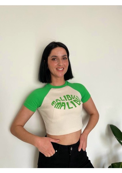 Krem Baskılı Crop fırsatları