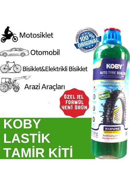 Koby Lastik Patlak Sıvısı 500 ml