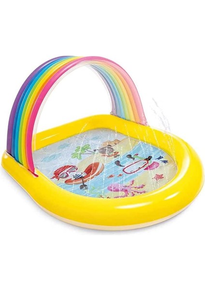 Intex Gökkuşağı Rainbow Sprey Havuz 147CM 57156