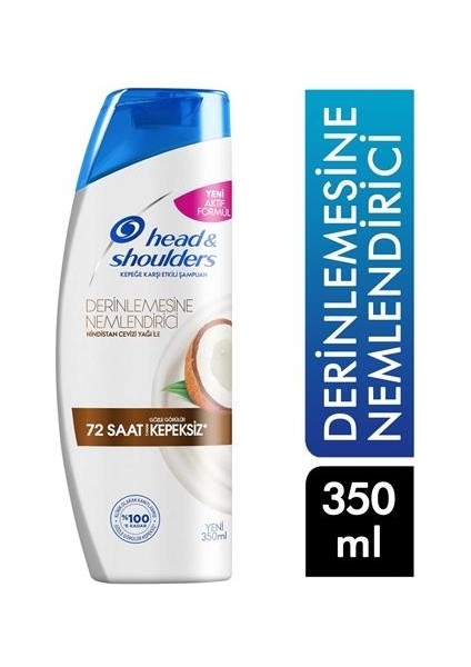 Derinlemesine Nemlendirici Kepeğe Karşı Karşı Etkili Şampuan 350 ml