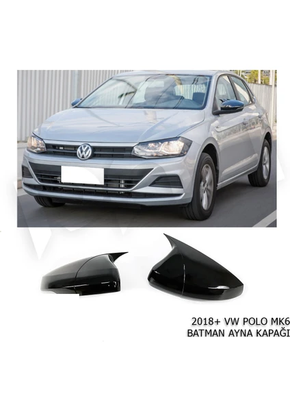 Pera Oto Aksesuar 2018+ Vw Polo Mk6 Batman Ayna Kapağı