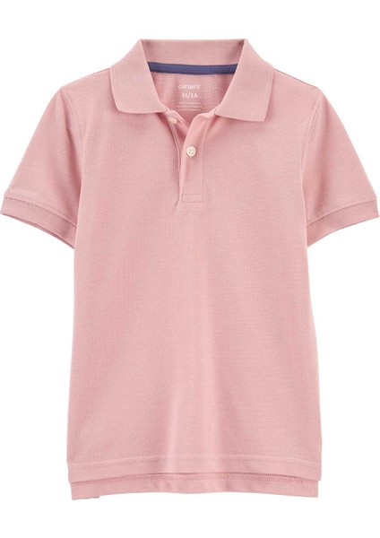 Küçük Erkek Çocuk Tshirt Pembe