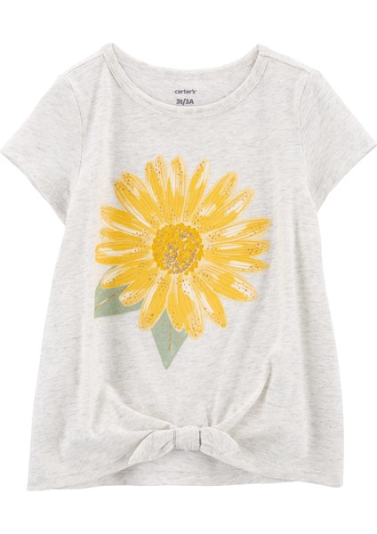 Küçük Kız Çocuk Kısa Kollu Tshirt