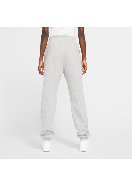 Sportswear Essential Fleece Kadın Gri Eşofman Altıı modelleri