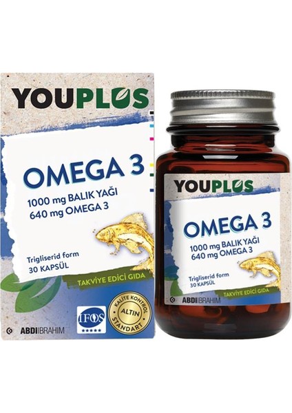 Omega-3 30 Kapsül