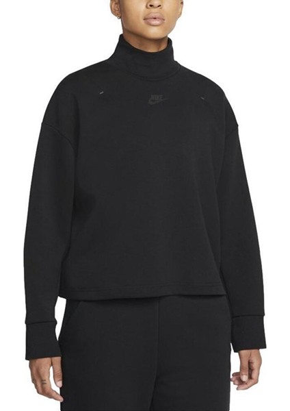 Sportswear Tech Fleece Turtleneck Kadın Sweatshirt fiyatları