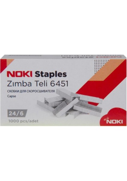 24/6 Zımba Teli 10'lu Paket