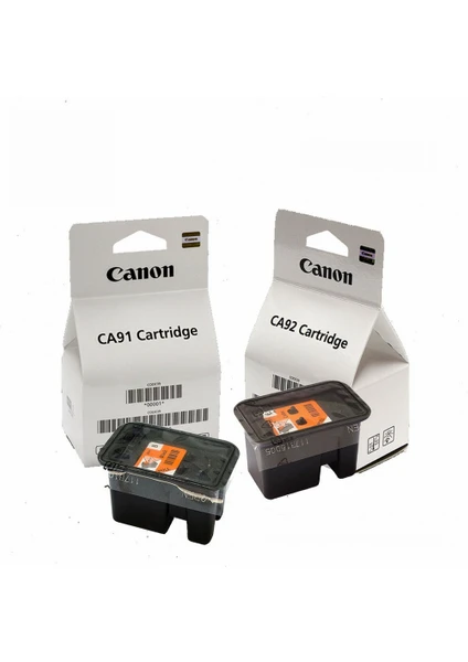 Canon CA91 / CA92 Siyah ve Renkli Baskı Kafası Kartuşu 2 Li Set G2411 / G3411 / G4411