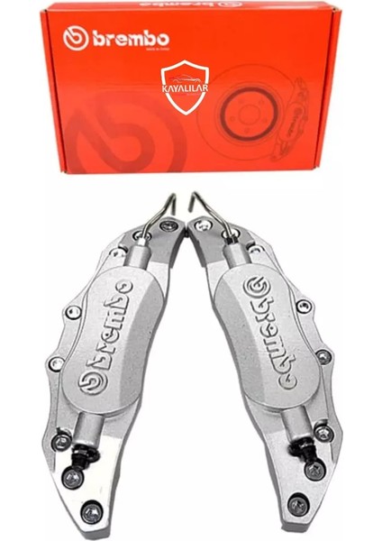 Brembo Metal Kaliper Kapağı Gri
