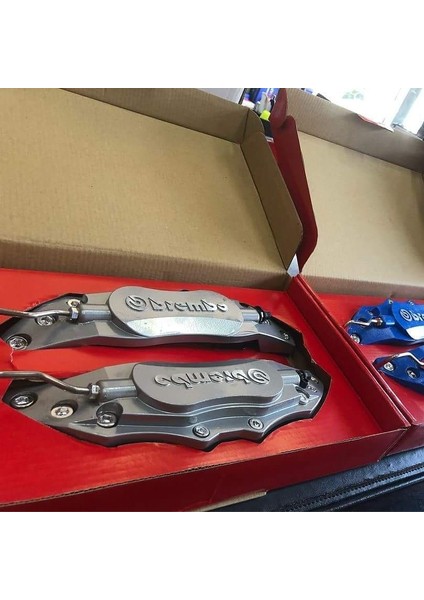 Brembo Metal Kaliper Kapağı Gri fiyatları