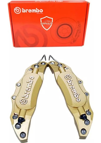 Brembo Metal Kaliper Kapağı Sarı
