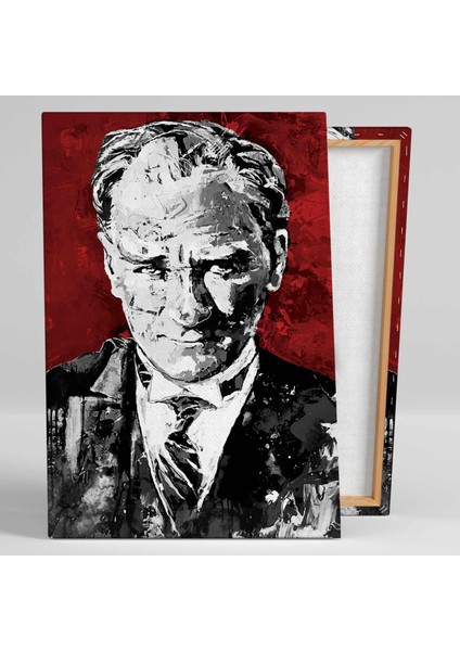 Mustafa Kemal Atatürk Asil Beşiktaş Kanvas Tablo