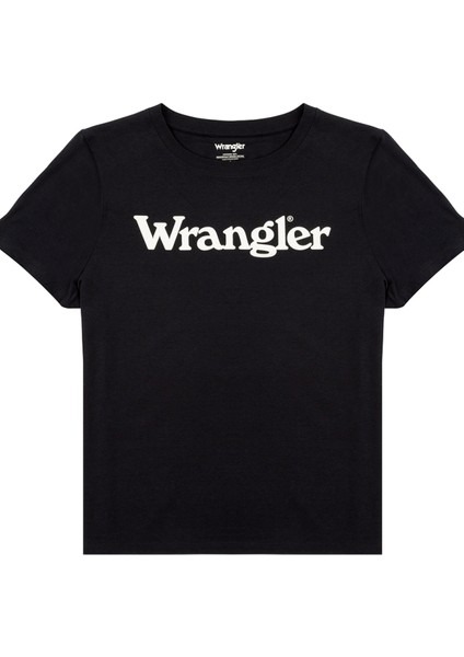 Regular Fit Normal Kesim Kısa Kollu Bisiklet Yaka Pamuk Logolu Tshirt fırsatları