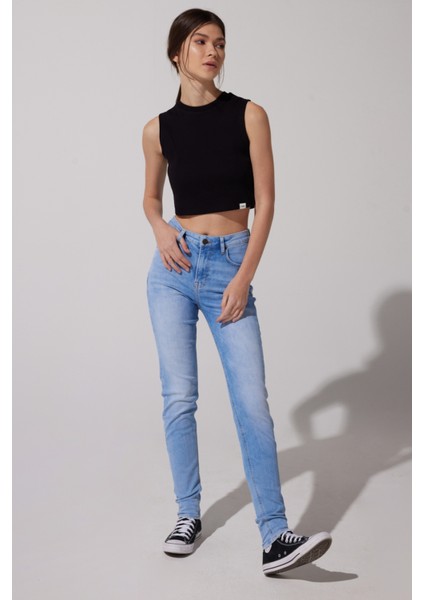 Scarlett High Skinny Fit Yüksek Bel Jean Pantolon fiyatları