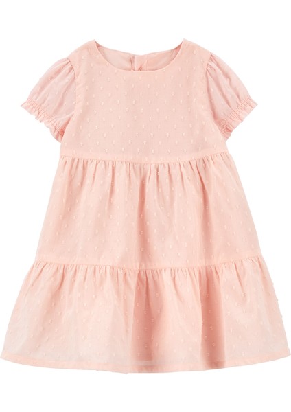 Kız Bebek Kısa Kollu Elbise Pembe fiyatları