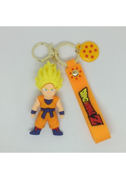 Dragonball Z - Super Saiyan Silikon Bileklikli Anahtarlık