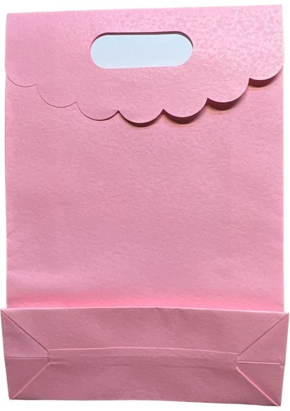 El Geçme Hediye Zarfı Pembe 28X23X8.5 cm 12'li