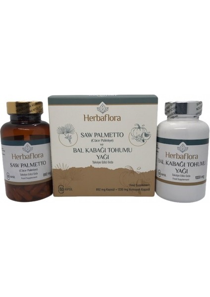 Herbaflora Bal Kabağı Yağı +Saw Palmetto