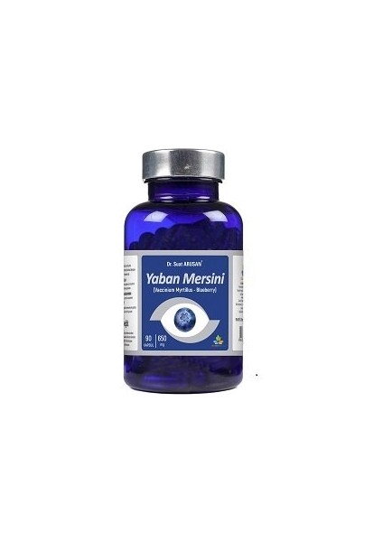 Yaban Mersini Meyve Kapsül Yaban Mersini Ekstresi 90 Kapsül