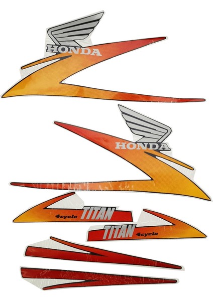 Honda Titan Etiket Takımı 2000