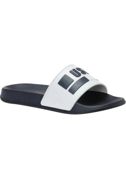 Smaug 3fx Lacivert-Beyaz Erkek Plaj Terlik10