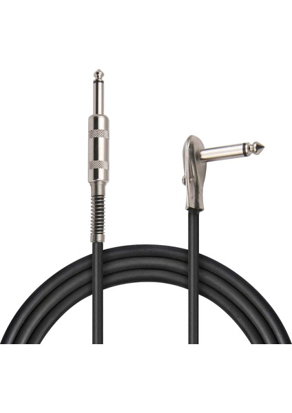 LD377 6.3mm Mono Erkek + 6.3mm L Tip Mono Erkek 2 Metre Kablo