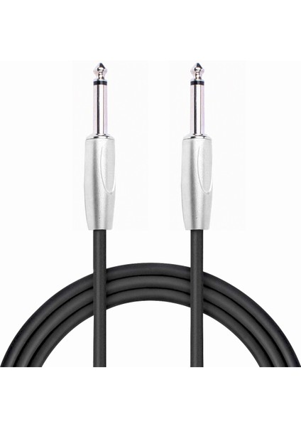 LD393A 6.3mm Mono Erkek + 6.3mm Mono Erkek 5 Metre Kablo