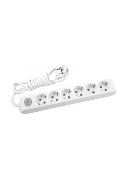 Viko Multilet 6 Lı Anahtarlı 3 Metre Kablolu Grup Priz(Lisinya)