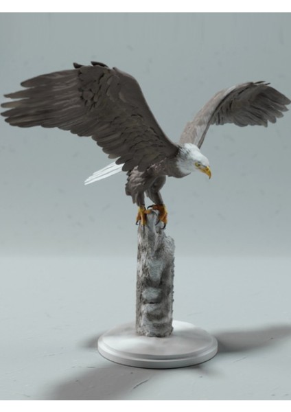 Kartal Figürü 20CM Dekorasyon-Hediyelik Ürün-Dekoratif Raf Ürünü-Hobi-Figür