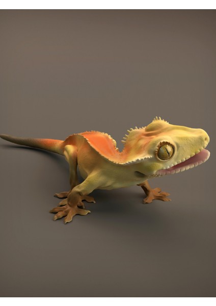 Kertenkele Figürü 2 20CM Dekorasyon-Hediyelik Ürün-Dekoratif Raf Ürünü-Hobi-Figür