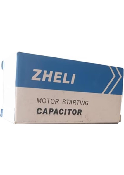 Zheli 4 Mf Plastik Tüp Kondansatör 400-450 V (Daimi)