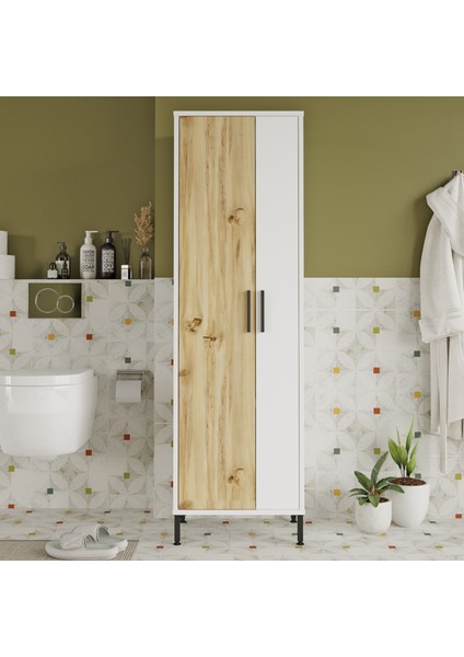 Harvey Çok Amaçlı Dolap Vileda Banyo Dolabı Keçe-Beyaz Hr1-Wk fiyatları