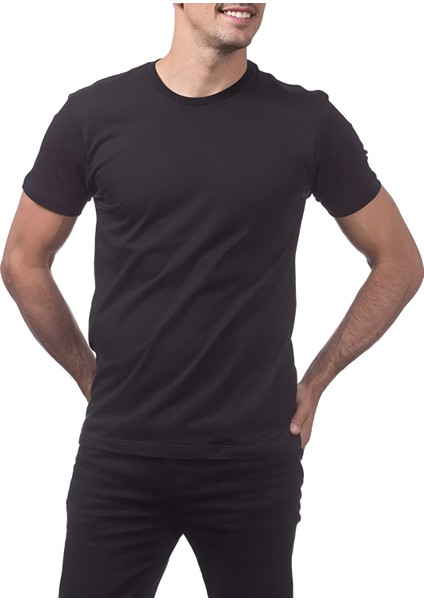 Erkek Slim Fit Dar Kesim Bisiklet Yaka %100 Pamuk Günlük Kısa Kol T-Shirt fiyatları
