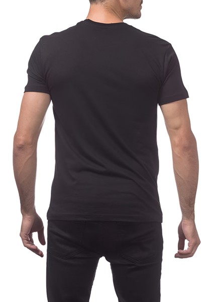 Erkek Slim Fit Dar Kesim Bisiklet Yaka %100 Pamuk Günlük Kısa Kol T-Shirt indirimleri
