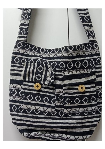 Etnik Kilim Desenli Astarlı Dokuma Omuz Çantası fiyatları