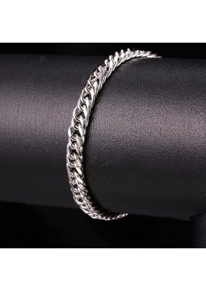 Platinum Kaplama Erkek Bileklik Dn29By