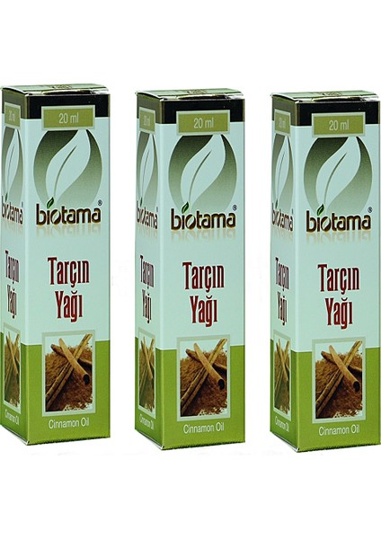 Tarçın Yağı 20 ml x 3 Adet