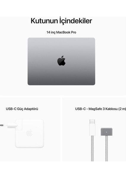 MacBook Pro M2 Max 12C Cpu 38C Gpu 64 GB 1 Tb Macos 14" Taşınabilir Bilgisayar Uzay Grisi Z17HM2MW5641-TQ6 indirimleri