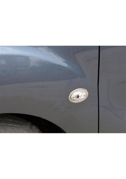 Citroen C2 Krom Sinyal Çerçevesi 2 Prç Krom 2003-2009 P.çelik