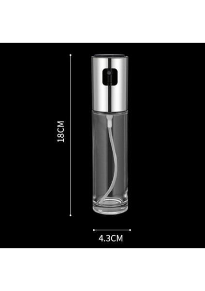 Buffer® 100ML Kapasiteli Şeffaf Spreyli Yağdanlık Sosluk Yağ Püskürtücü Yağ Şişesi indirimleri