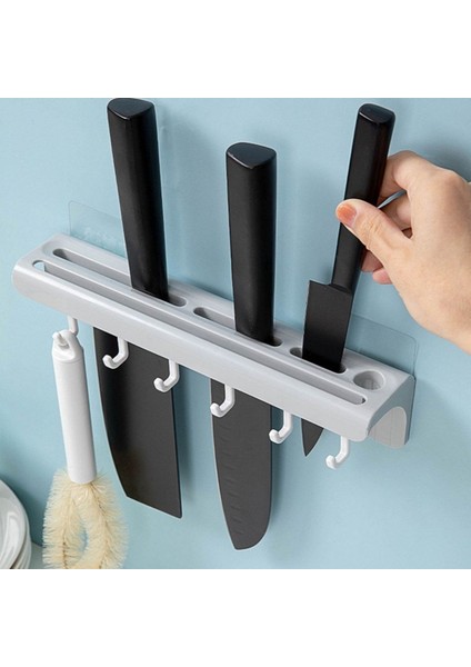 Buffer® Pratik Çoklu Bıçak Askısı Mutfak Bıçak Düzenleyici Organizer Dayanıklı Bıçaklık