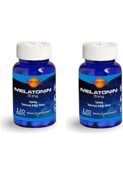 Melatonin 3 Mg 120 Tablet | 2 Adet