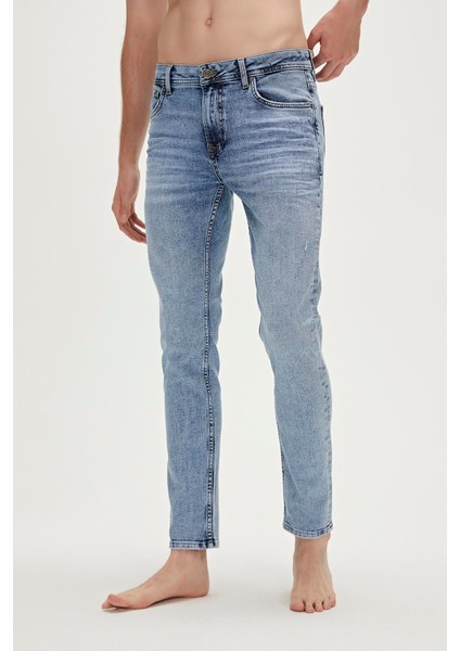 Xavier Jeans Buz Mavi Erkek Denim Pantolon modelleri