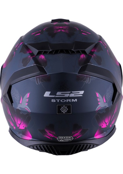 Storm Burst Mat Siyah-Pembe Kask Gri Cam indirimleri