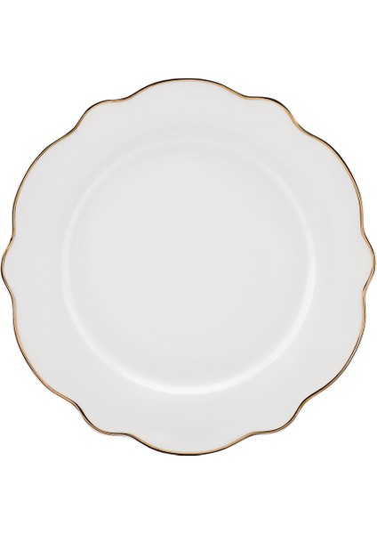 Daisy Gold Wave Shape Bol Kaseli 27 Parça 6 Kişilik Porselen Yemek Takımı indirimleri