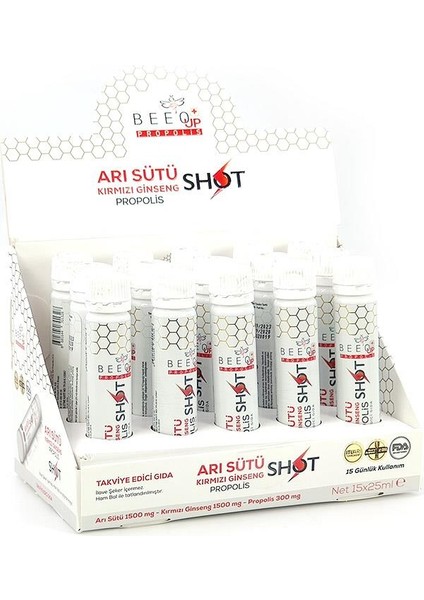 Up Kırmızı Gingseng Propolis Shot -VB443