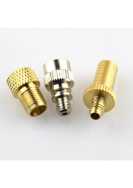 3 Pirinç Presta Valf Adaptör Bisiklet Dönüştürücü Adaptörleri Sapı (Yurt Dışından) modelleri