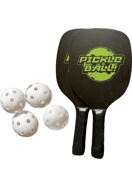 Hafif Pickleball Seti - 2 Pickleball Kürek 4 Top 1 Taşıma Içerir (Yurt Dışından)